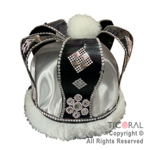 SOMBRERO CORONA REY FREDDIE MERCURY NEGRO x 1